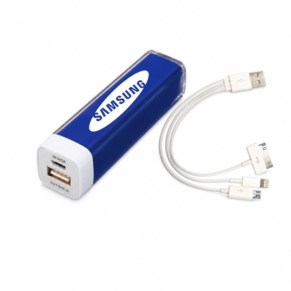 Lucid 2200mAh クリアケース モバイルバッテリー