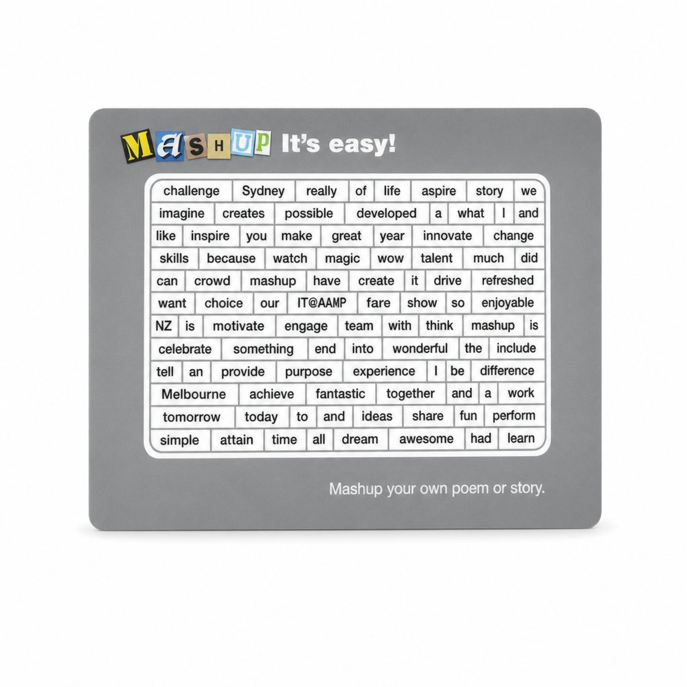 磁気詩ワードパズル(150×210ミリメートル)