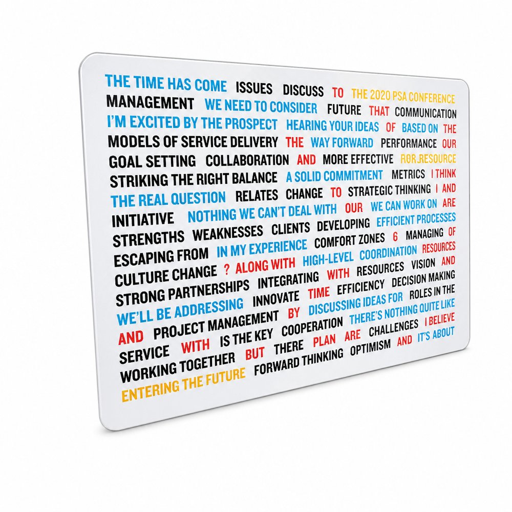 Magnetic Word Puzzles A4 — Custom Fridge Magnets