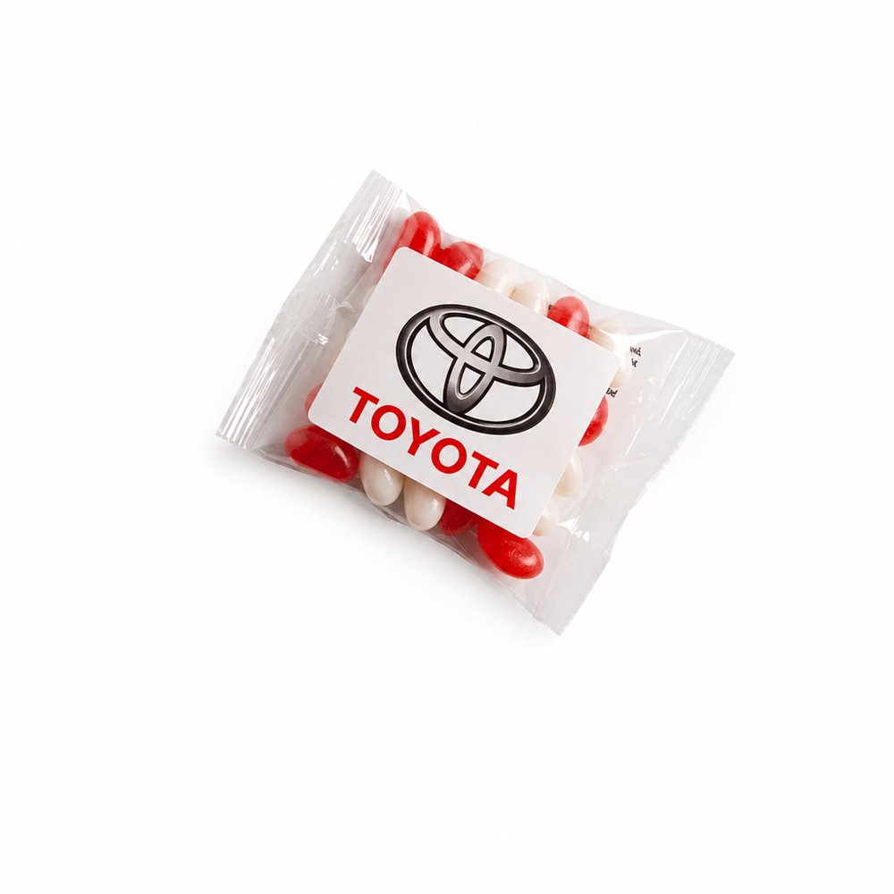 25g 企業カラーのジェリービーンズ