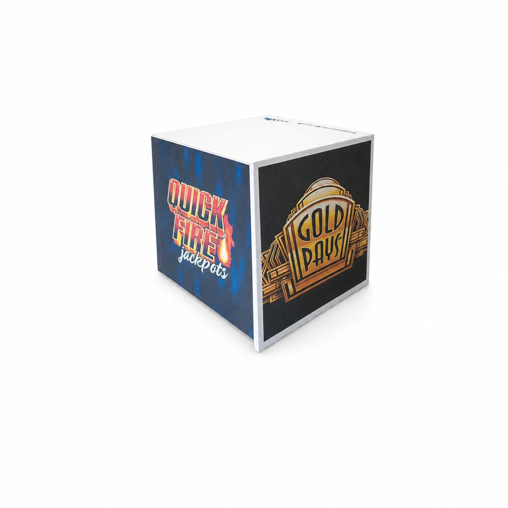 Custom Printed Sticky Note Cubes — Small 455 Sheets