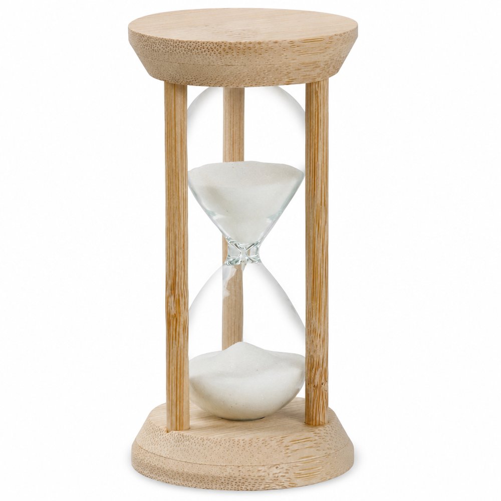 Tempus 竹製サンドタイマー クラフトギフトボックス入り