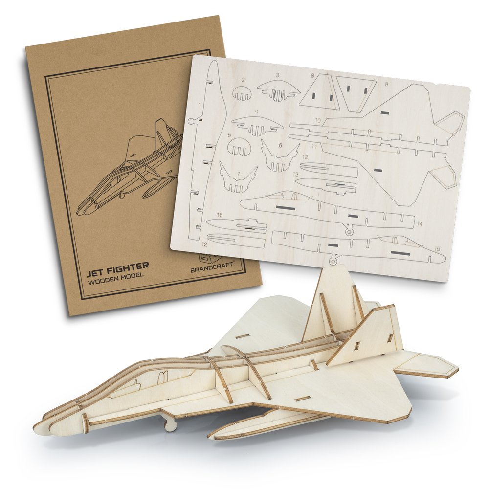バスウッド製ジェット戦闘機モデルキット