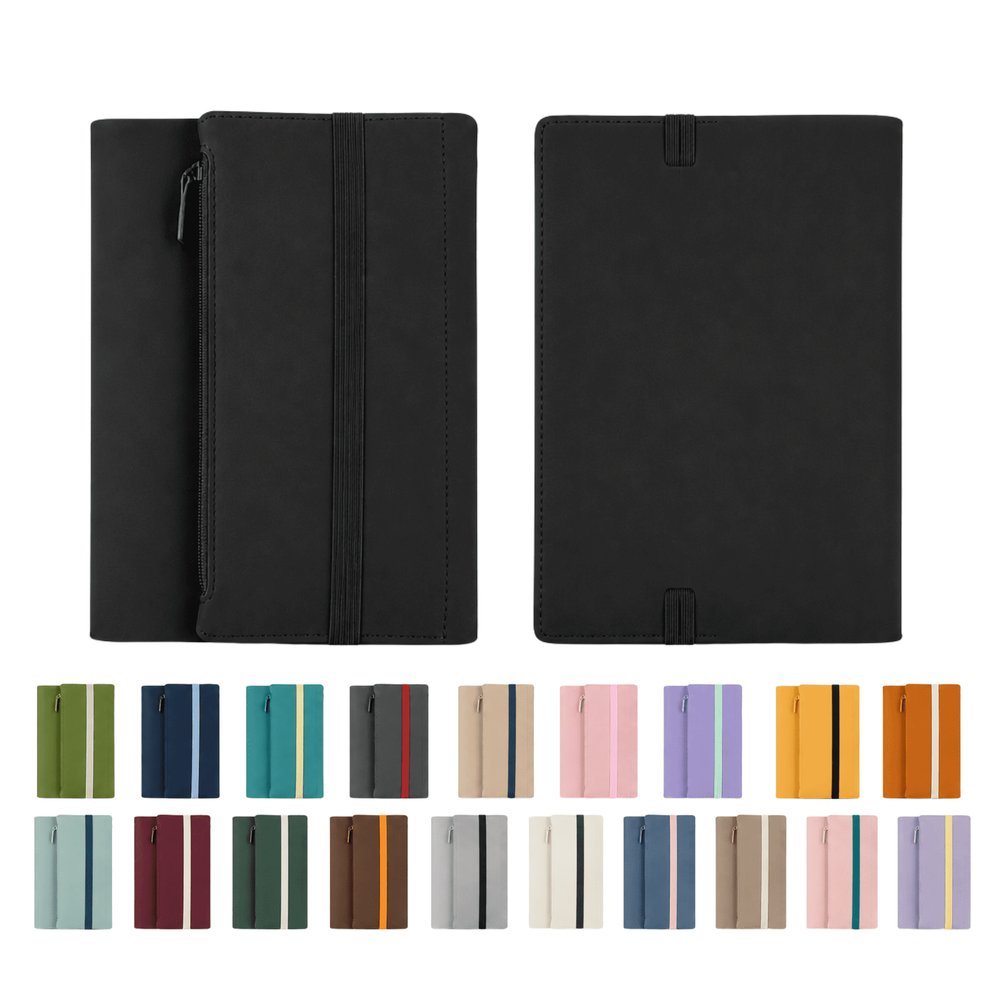 Soft-Touch PU Leather Executive Notebook A5