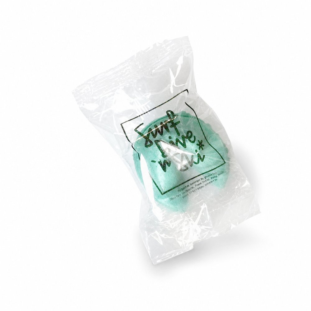色付きのフォーチュンクッキー