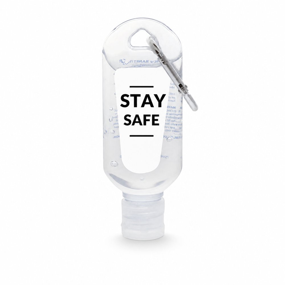 カラビナ付き ハンドサニタイザー 60ml