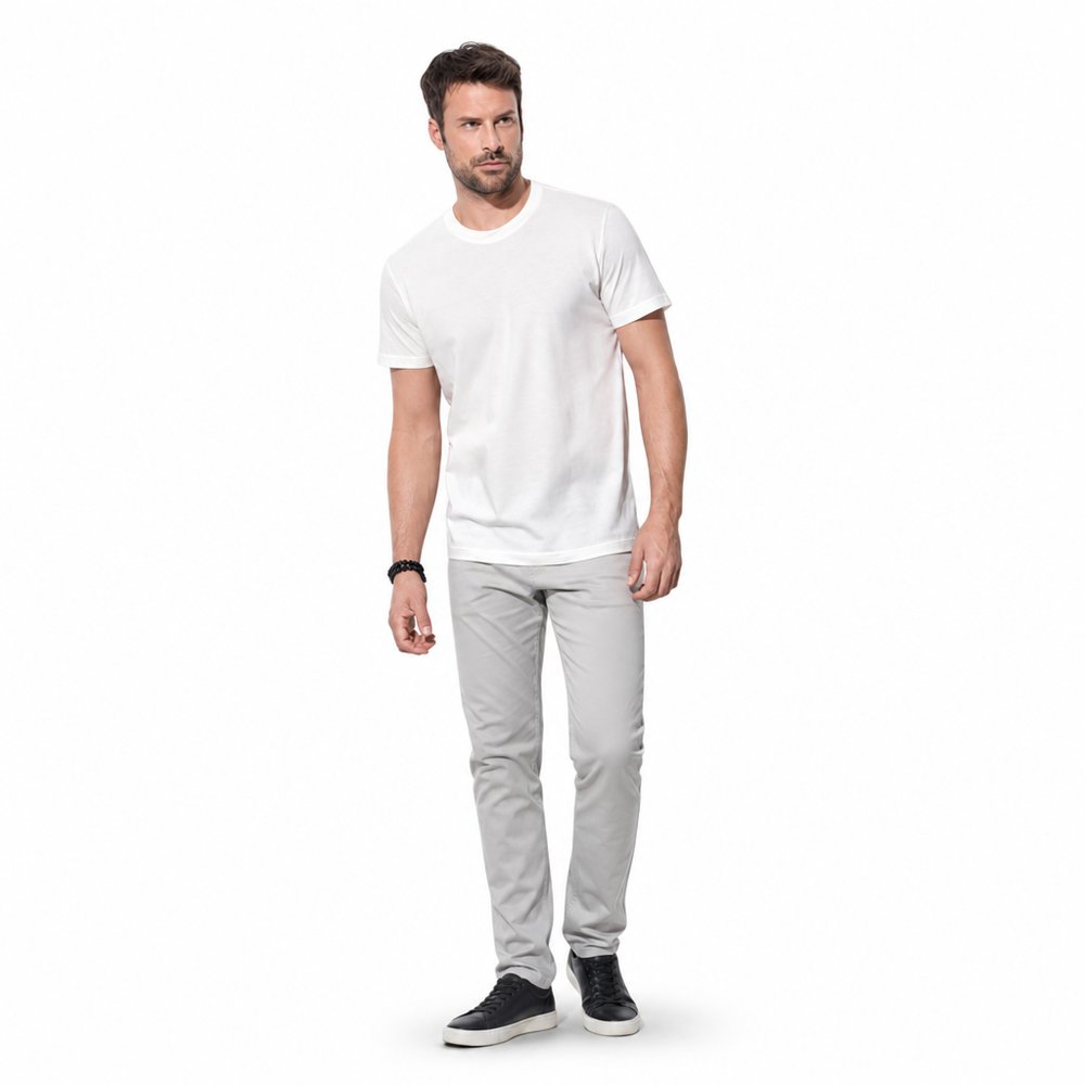 Adai MensオーガニッククルーネックTシャツ