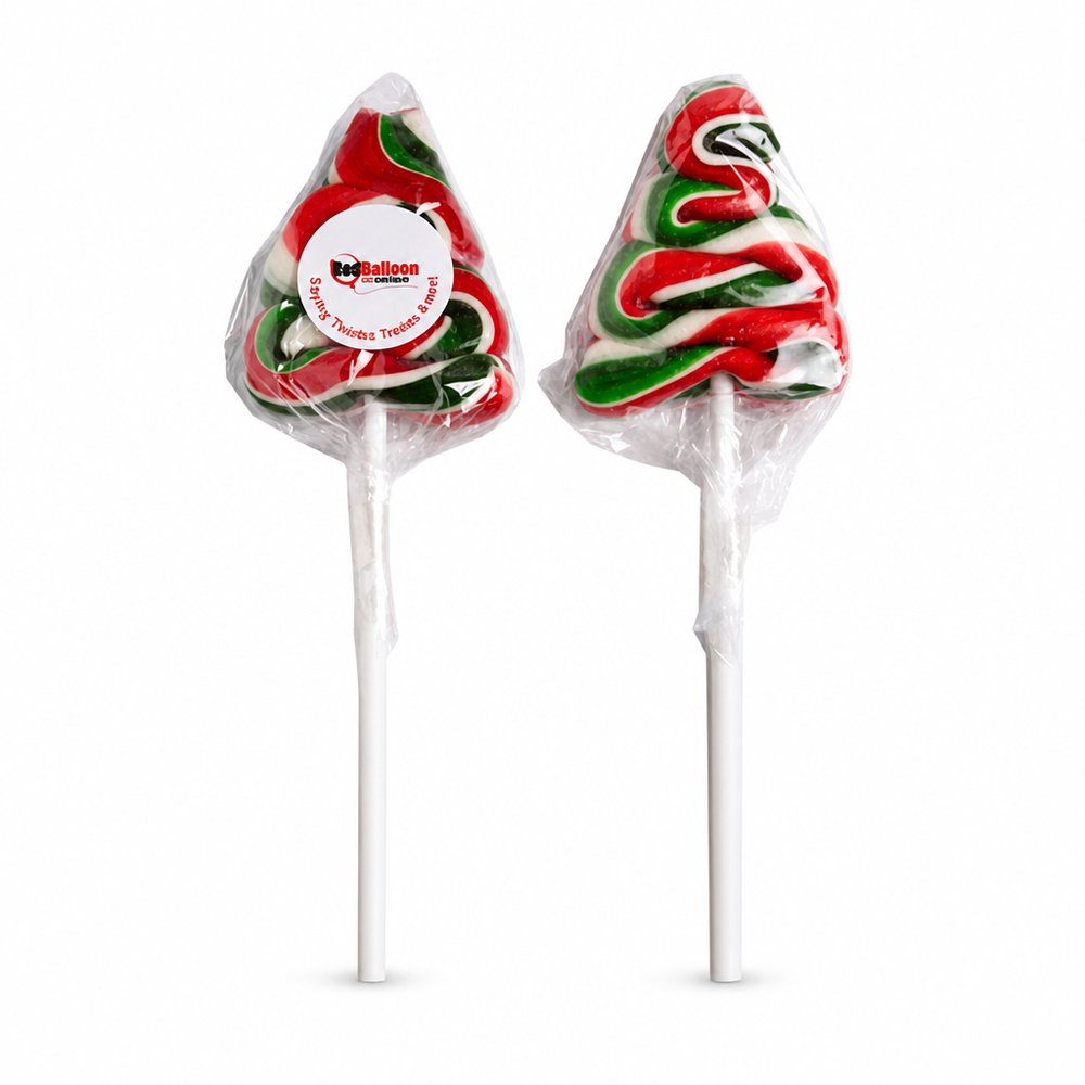 名入れプリント クリスマスツリー型ロリポップ