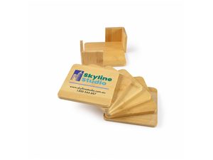 Matador Bamboo Coasters Sets (6Pcs)