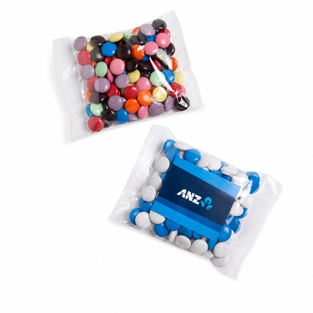 Branded Chocolate Bean Bags 100g — Corporate Colours