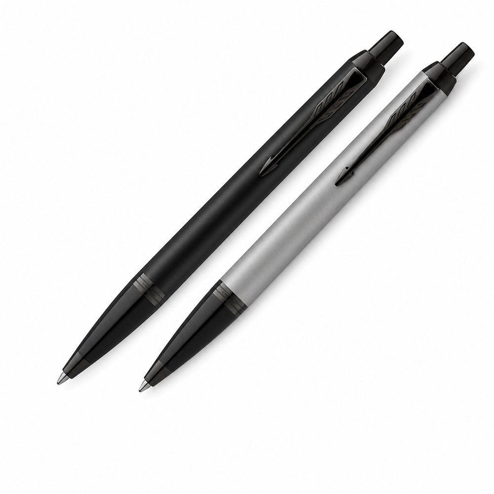 Parker IM Achromatic Metal Ballpoint Pen — Branded