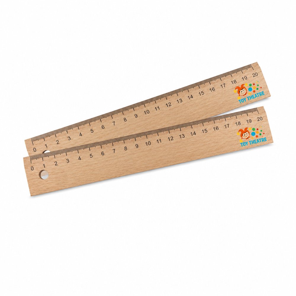 20cm ブナ材定規