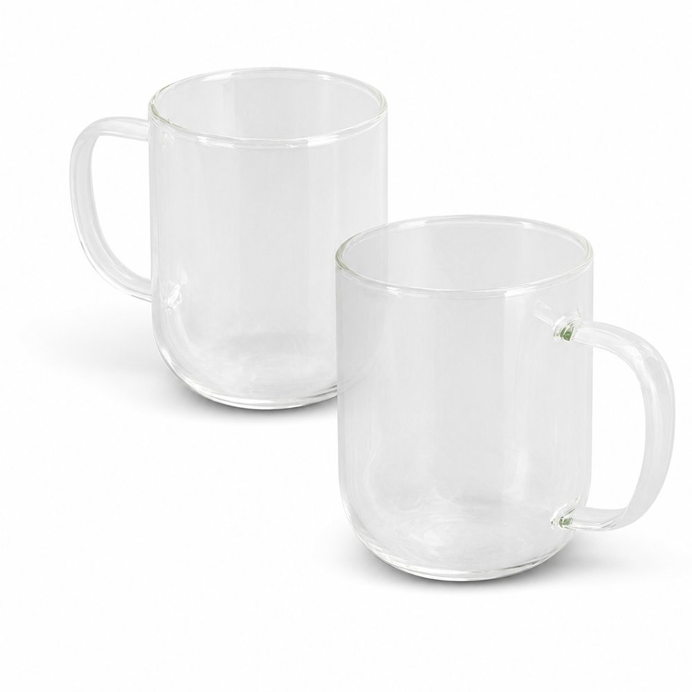350ml ホウケイ酸ガラス マグ