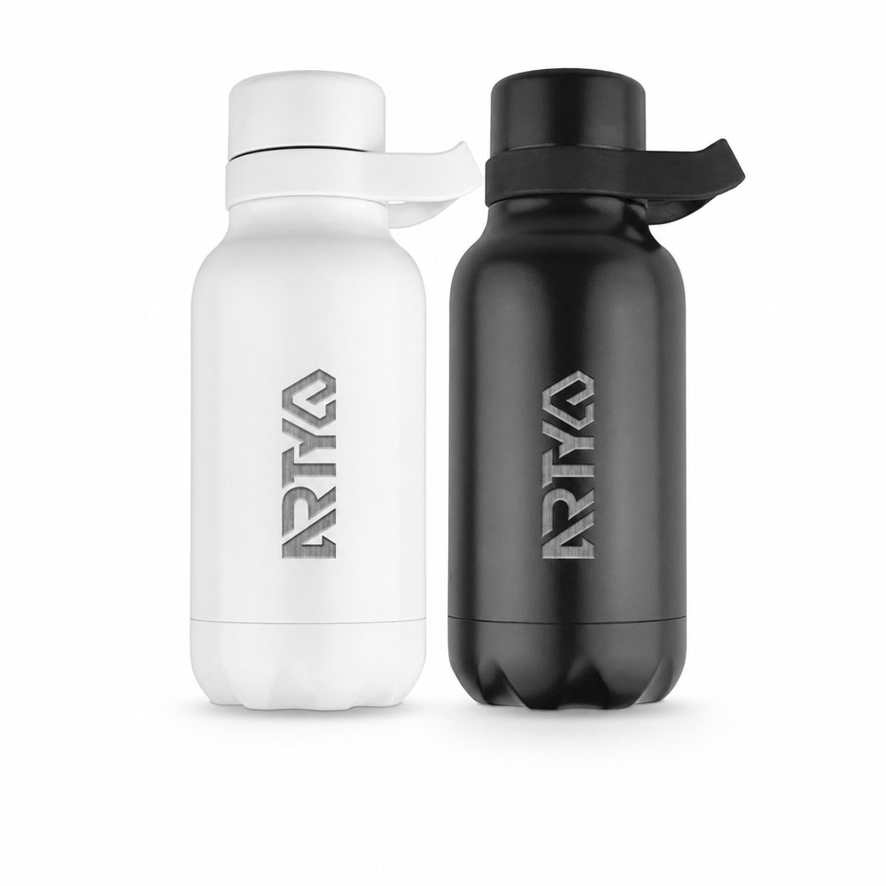 シリコンストラップ真空ドリンクボトル(500ml)