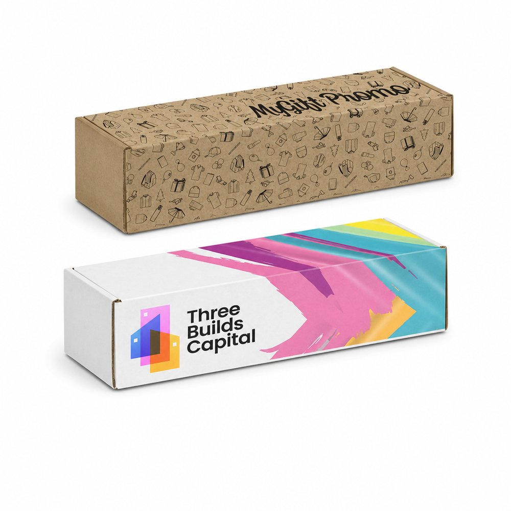 Die Cut Gift Box with Locking Lid 295x76x76mm