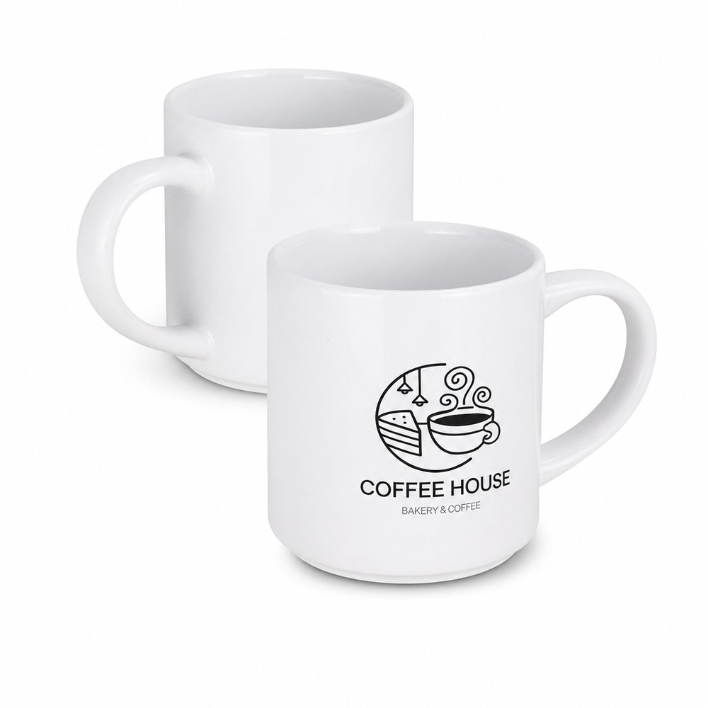スタッキングコーヒーマグカップ(375ml)