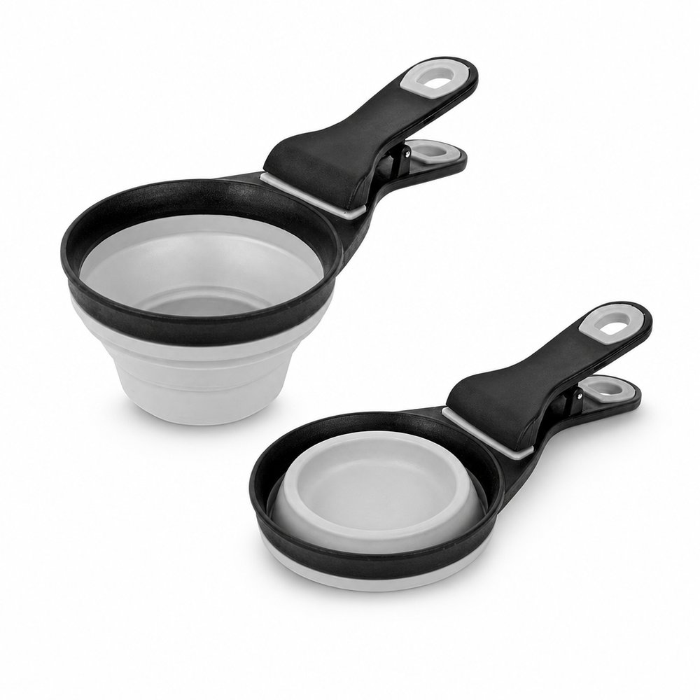 ペットフード用スコップとバッグクリップ