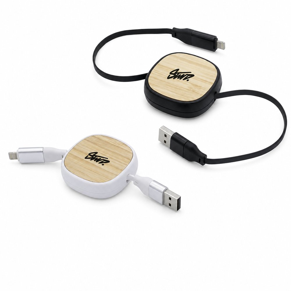 巻き取り式急速充電ケーブル(60W)