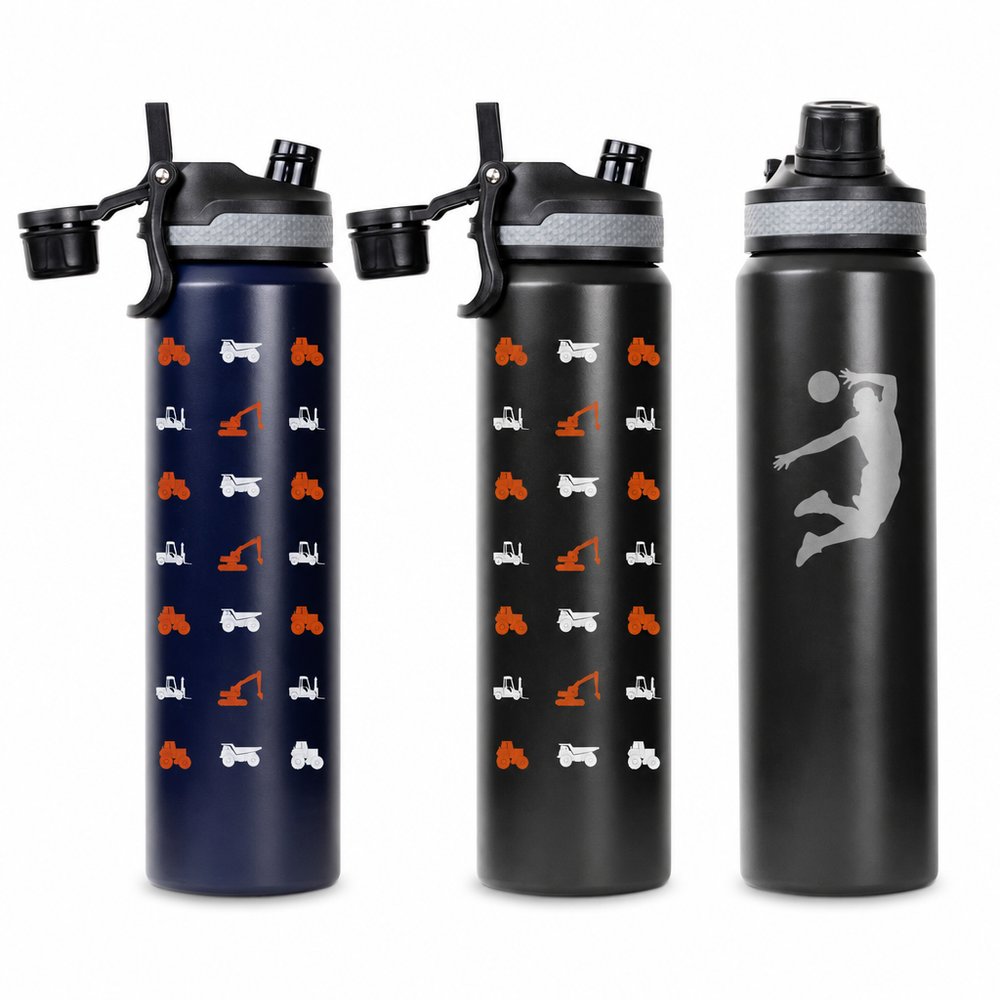 ダブルウォール チャグ・オア・シップ ボトル(800ml、ステンレス製)