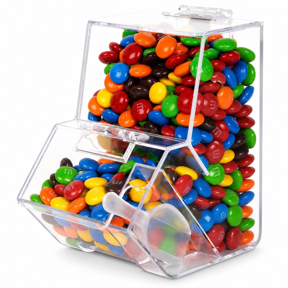 M&M'sアクリルディスペンサー スクープ付き