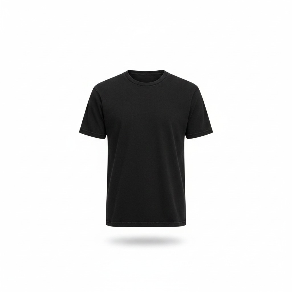 アシッドウォッシュ コットン ユニセックス Tシャツ