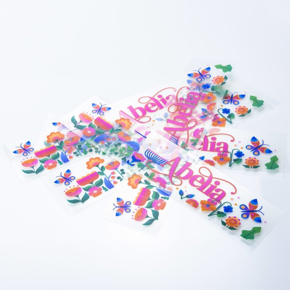 プリズムプリント ステッカー 250 x 50mm 光沢
