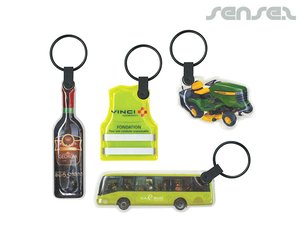 Promotional カスタムFlexのキーホルダー