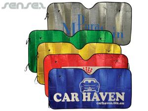 ノベルティ Metallic Car Sun Shades