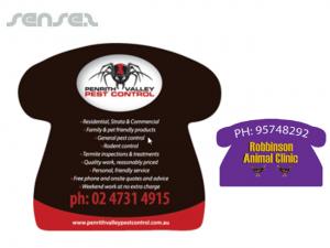 ノベルティ 電話形フラットマグネット