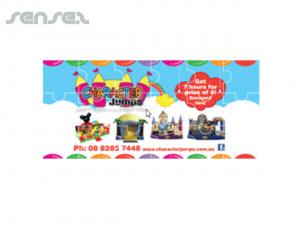 ノベルティ 磁気ジグソーパズル（95 X 210ミリメートル）