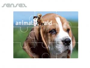 ノベルティ 大きな磁気ジグソーパズル（150&times;210ミリメートル）