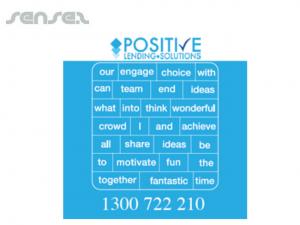 ノベルティ 磁気詩ワードパズル（95x95mm）