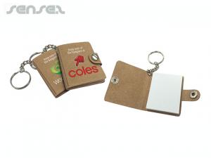 Promotional ミニレザーキーホルダー付箋