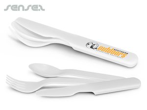 Promotional 再利用可能なプラスチック製カトラリーセット