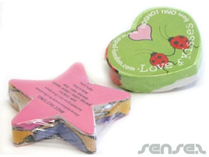 圧縮されたタオル（サイズ28 X 28センチメートル）