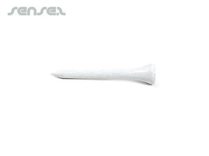 Promotional カラー木製ティーズの55ミリメートル