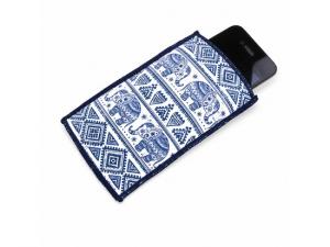 Promotional フルコルパッド入りマイクロファイバーiPhoneポーチ