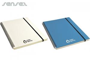 ノベルティ 美しい木目調ノートA4