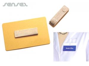 ノベルティ 磁気名バッジ