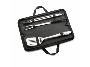 Promotional ブラッドリー3ピースステンレス鋼BBQセット