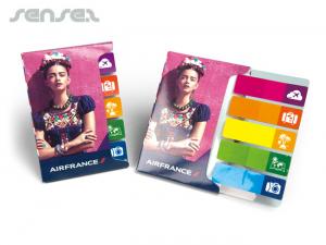 ノベルティ 印刷5セットスティッキーフラグ（100セット）