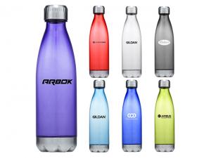 ノベルティ ステンレススチールとASプラスティックボトル（700ml）