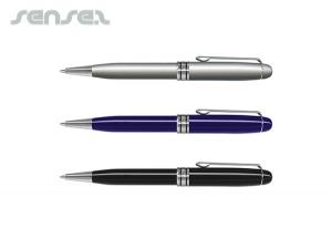 ノベルティ ラッカー仕上げのツイストアクションペン