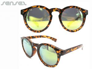 ノベルティ Round Lens Stylish Sunglasses
