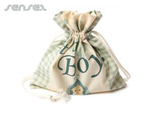 ノベルティ フルカラーコットンドローストリングバッグ（150gsm）