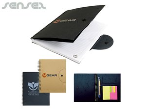 Promotional ポストとペンを備えたエコスナップジャーナル
