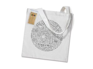 Promotional トートバッグの曼荼羅彩色