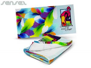 ノベルティ フルカラービーチタオル