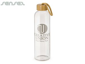 Promotional 純粋な竹のガラスの飲み物のボトル