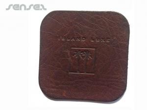 オーストラリア製レザーコースター